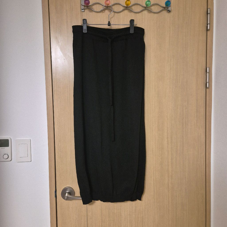 DKNY 블랙 롱 스커트 XS 사이즈66--2
