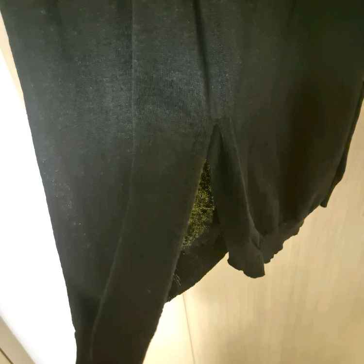 DKNY 블랙 롱 스커트 XS 사이즈66--5