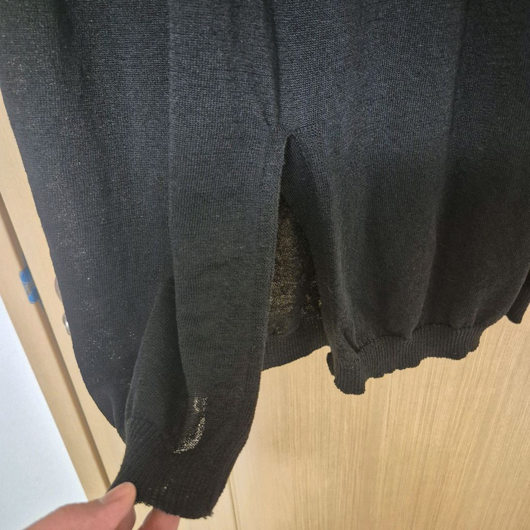 DKNY 블랙 롱 스커트 XS 사이즈66--6