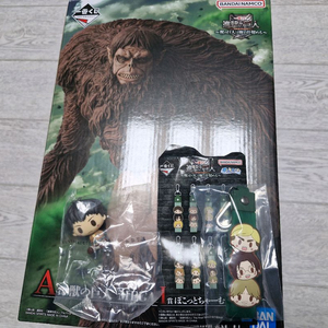 진격의 거인 피규어 제일복권 짐승거인 에렌 간부조