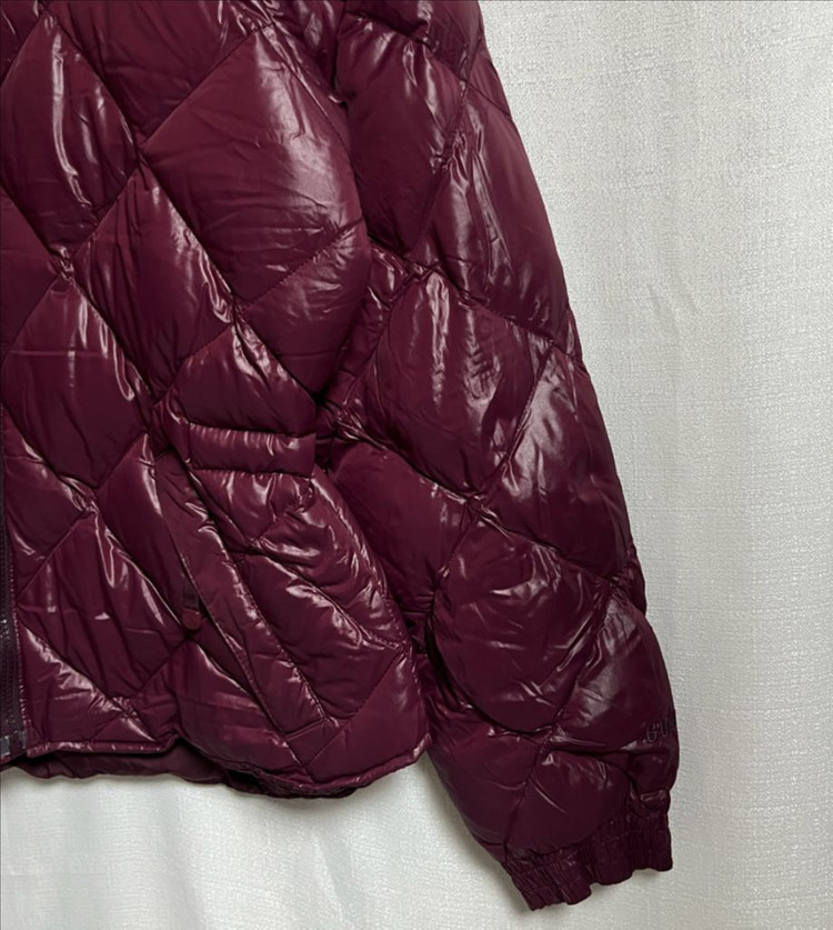 노스페이스 600 버건디 퍼플라벨 경량패딩 자켓 점퍼 L 이미지