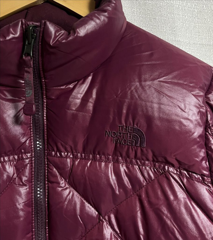 노스페이스 600 버건디 퍼플라벨 경량패딩 자켓 점퍼 L 이미지