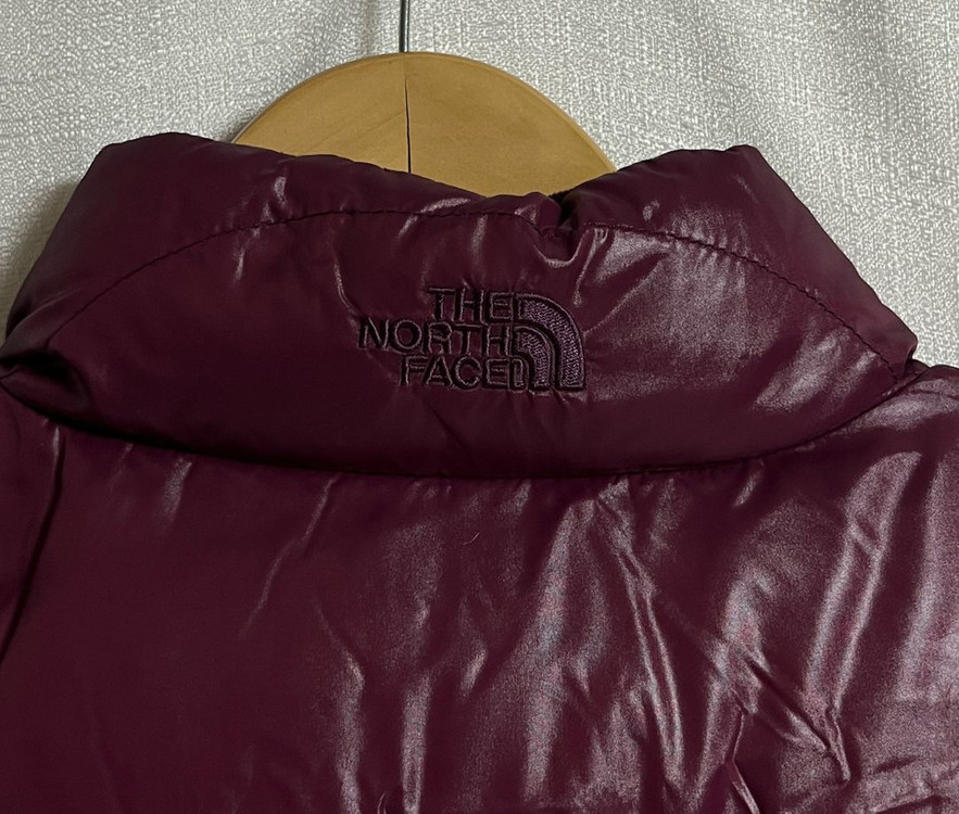 노스페이스 600 버건디 퍼플라벨 경량패딩 자켓 점퍼 L 이미지