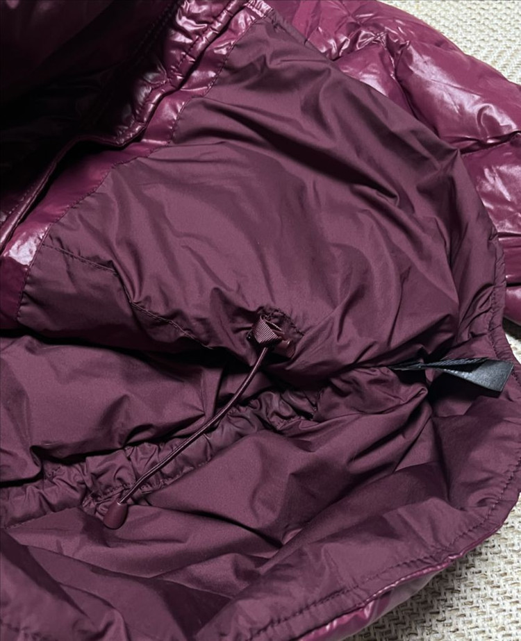 노스페이스 600 버건디 퍼플라벨 경량패딩 자켓 점퍼 L 이미지
