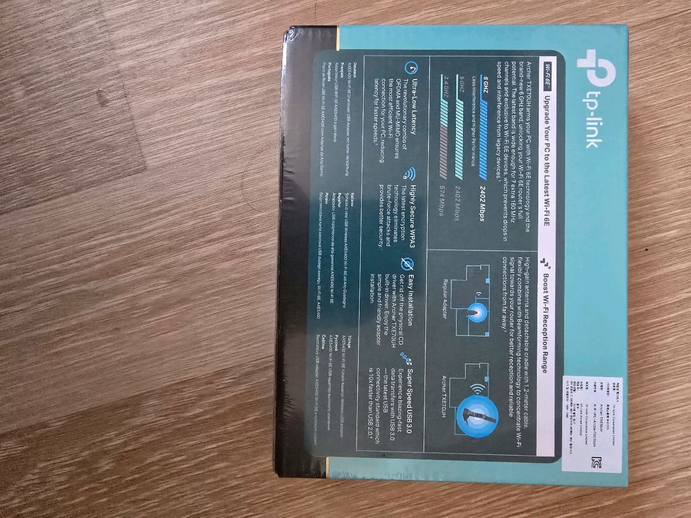 TP-Link AXE5400 Wi-Fi 6E USB 어댑터 미개봉--2