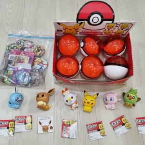 포켓몬 페이스 피규어 캡슐, 종이딱지