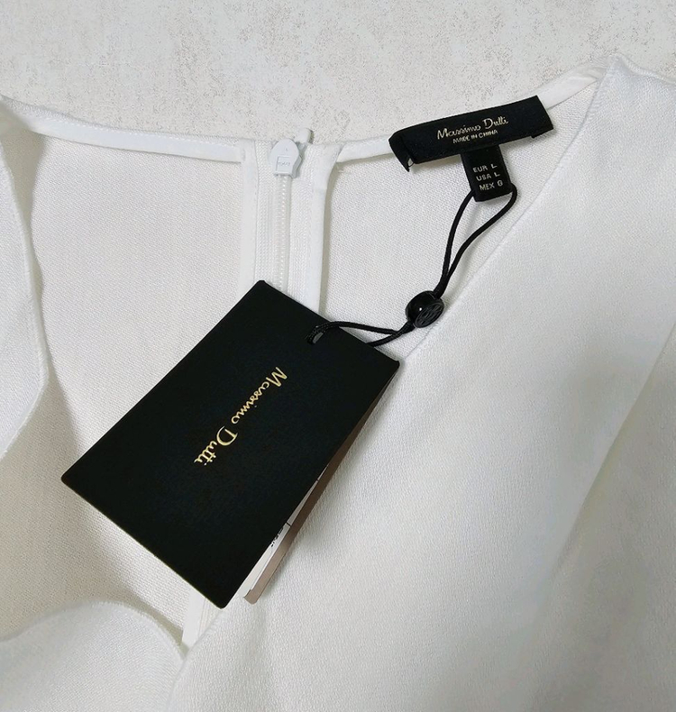 마시모두띠 린넨 크로스 탑 이미지