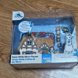 디즈니 백설공주 마이크로 플레이세트 피규어 집 굿즈