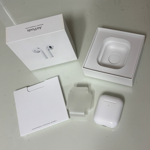 애플 에어팟 2세대 무선충전 모델 풀박스