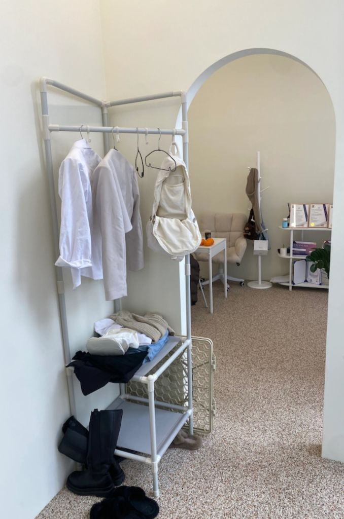 [최저가+사은품]드레스룸 시스템 철제 옷장 옷걸이 행거--9