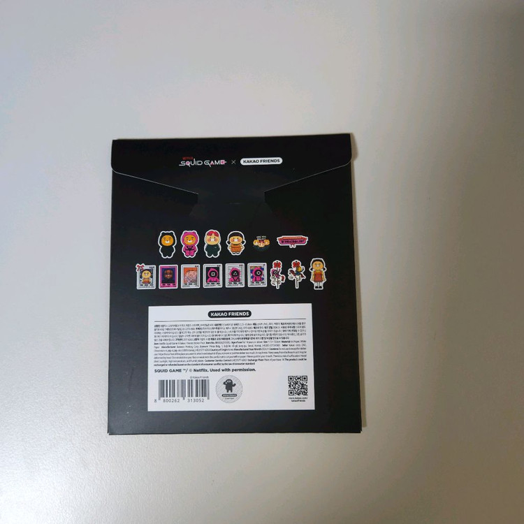 춘식이 오징어게임 스티커 다꾸 다이어리 꾸미기 귀여운 스티커 빈티지 인테리어 소품 장식 소품샵 이미지