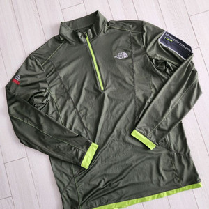 새상품급)노스페이스 하이퍼 테크 아노락 하프집업 기능성 긴팔티 xl