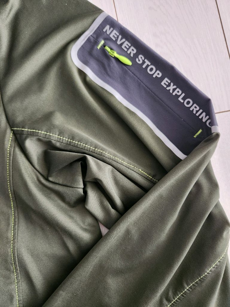 새상품급)노스페이스 하이퍼 테크 아노락 하프집업 기능성 긴팔티 xl--5