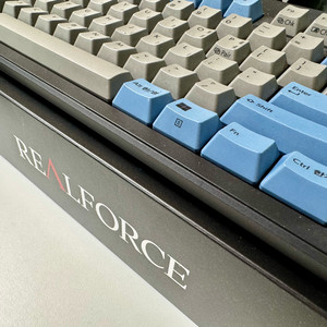 리얼포스 Realforce R3TL BT 그레이 블루 저소음 APC 45g 균등 한글 (텐키레스) R3HDK1