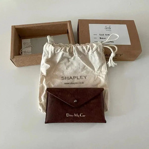 드라이브마이카 SHAPLEY카드케이스 하마구치류스케영화 샤플리가죽명함지갑