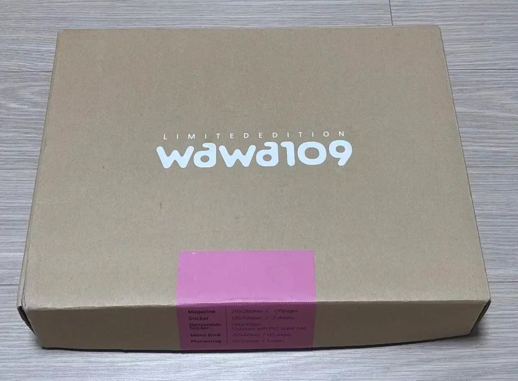 와와109 리미티드에디션 한정패키지--2