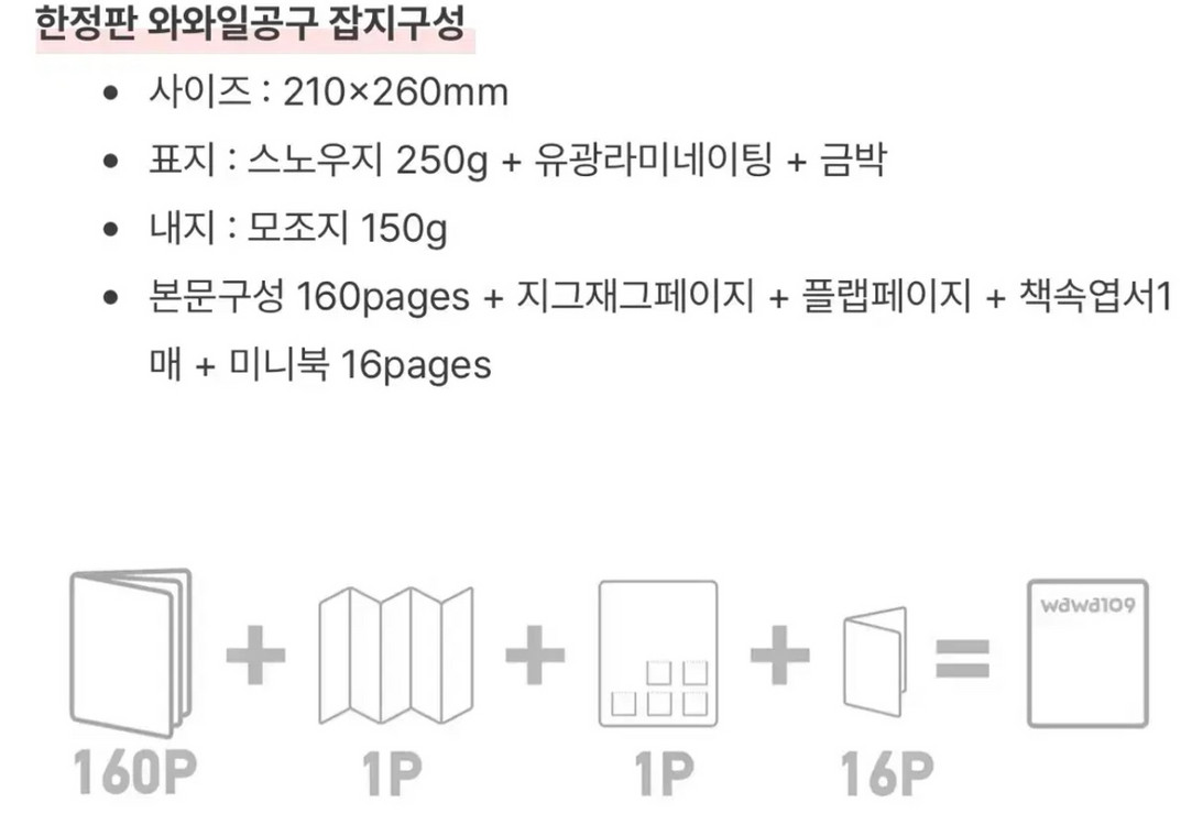 와와109 리미티드에디션 한정패키지--4