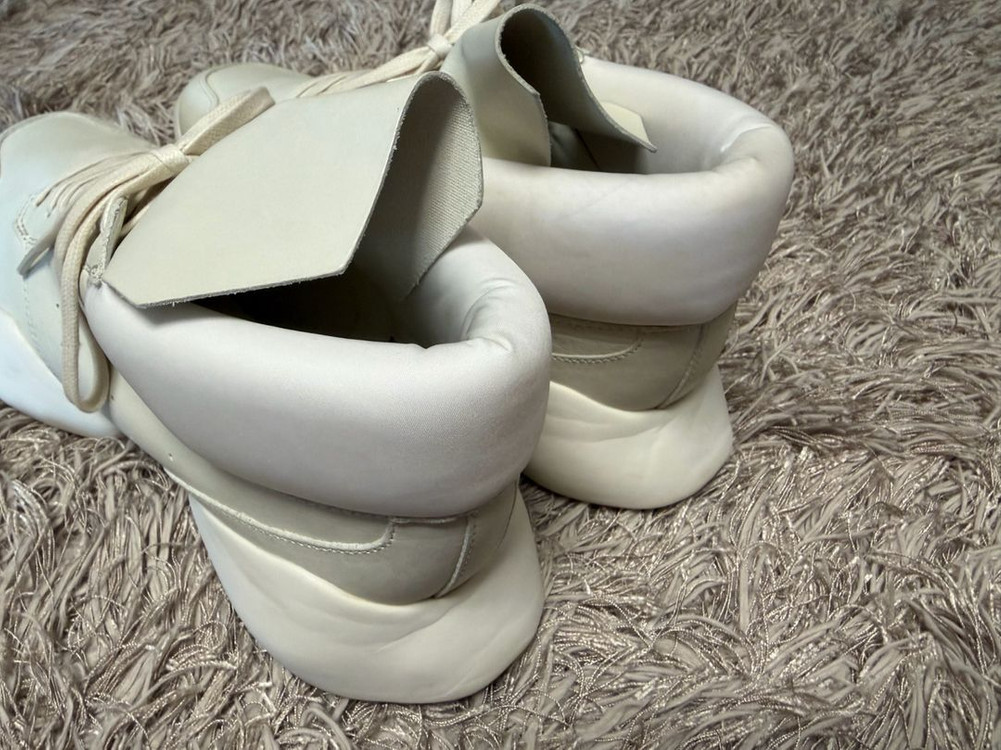 [정품] 릭오웬 아디다스 콜라보 비셔스러너 밀크 판매 이미지