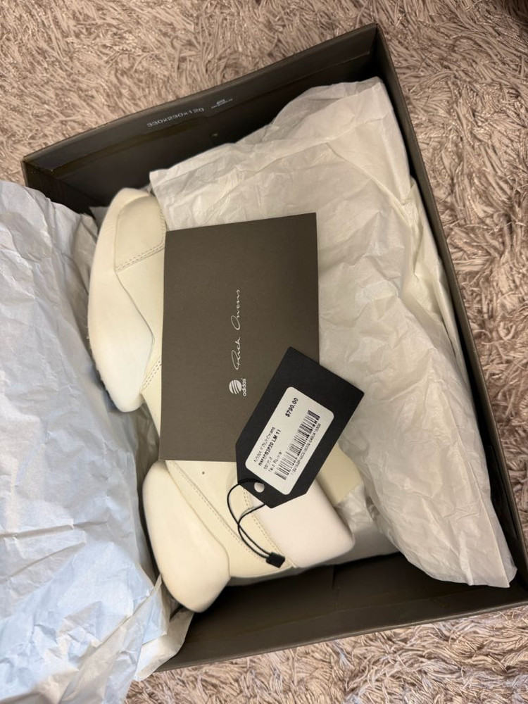 [정품] 릭오웬 아디다스 콜라보 비셔스러너 밀크 판매 이미지