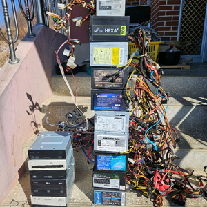 컴퓨터 컴퓨터파워 서플라이 10개 DVD 7개