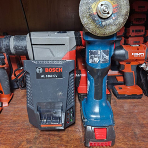 보쉬충전그라인더 GWS 18V-7브러쉬리스모터 배터리까지 보쉬그라인더 A급 이미지