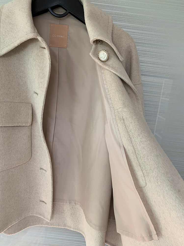CC콜렉트 캐시미어 코트 55-77 새상태--3