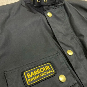 바버 인터네셔널A7 오리지널 블랙 36 왁스자켓 남성