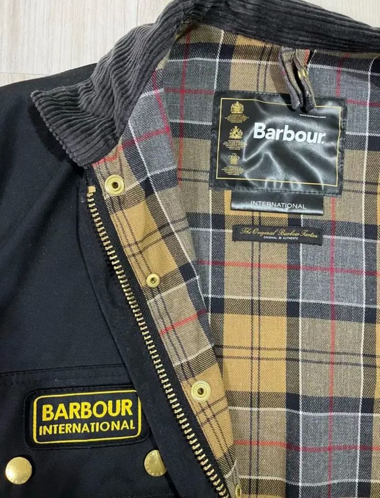 바버 인터네셔널A7 오리지널 블랙 36 왁스자켓 남성--3