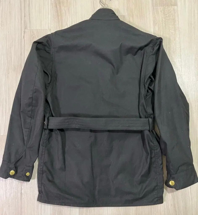 바버 인터네셔널A7 오리지널 블랙 36 왁스자켓 남성--6