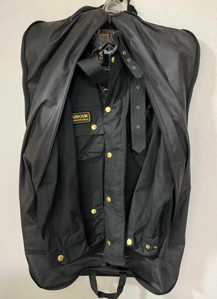 바버 인터네셔널A7 오리지널 블랙 36 왁스자켓 남성--7