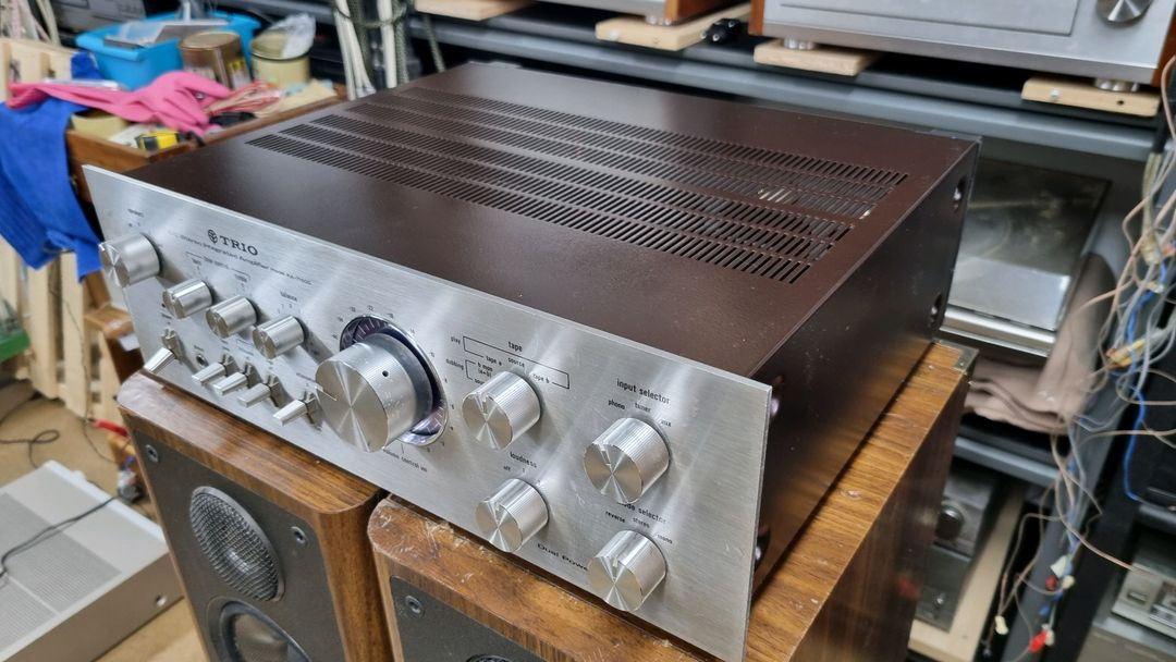 (내용필독.오버홀)Trio(Kenwood) KA-7100D 인티앰프--0