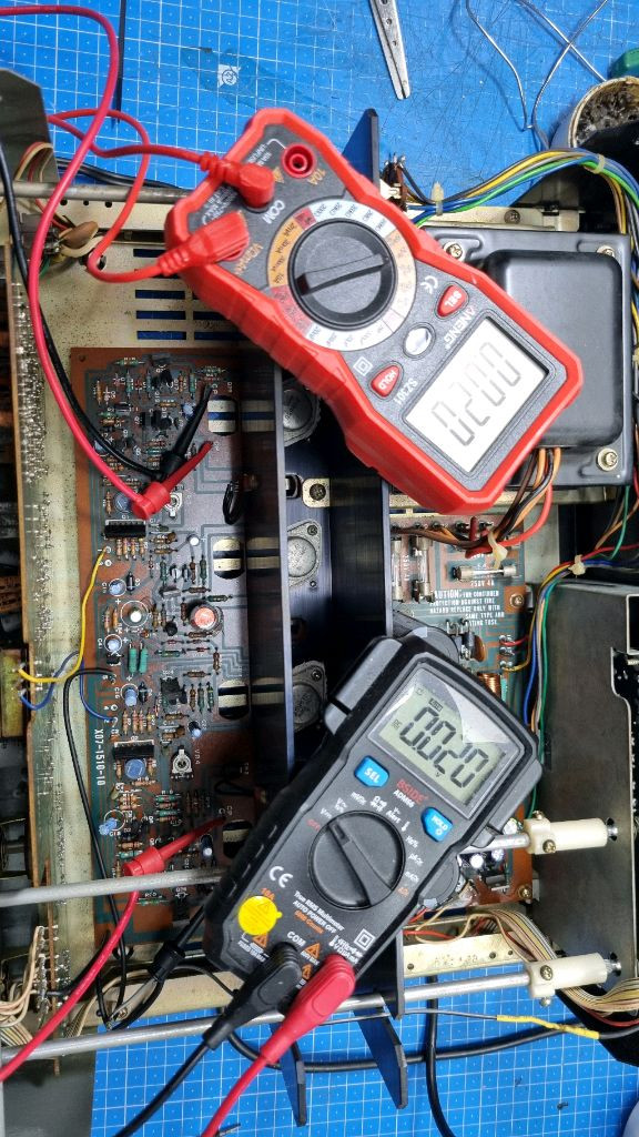 (내용필독.오버홀)Trio(Kenwood) KA-7100D 인티앰프--2