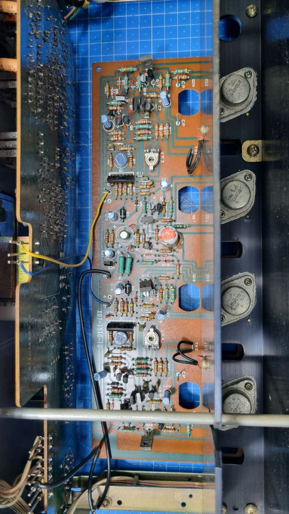 (내용필독.오버홀)Trio(Kenwood) KA-7100D 인티앰프--4