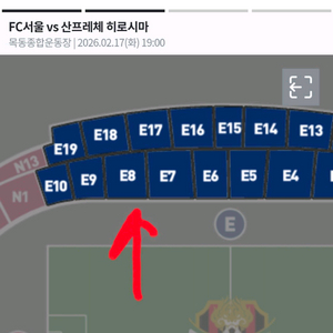 fc서울 vs 히로시마 성인티켓1장