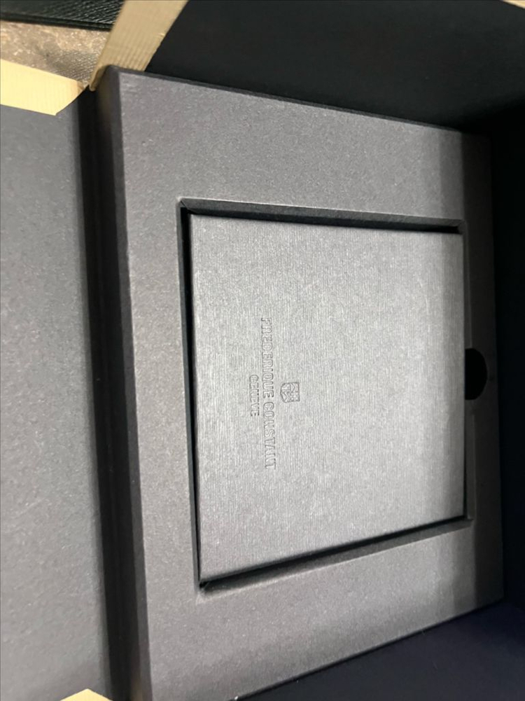 프레드릭콘스탄트 슬림라인 FC-245WR5S6- DBR 남성 가죽 시계--3