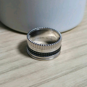 부쉐론 콰트로링 라지 6단 블랙에디션 60호 18k화이트골드