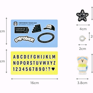 스타벅스 액티브 텀블러 꾸미기 세트