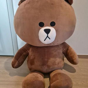 라인프렌즈 브라운 대형 곰인형, 110cm 사이즈