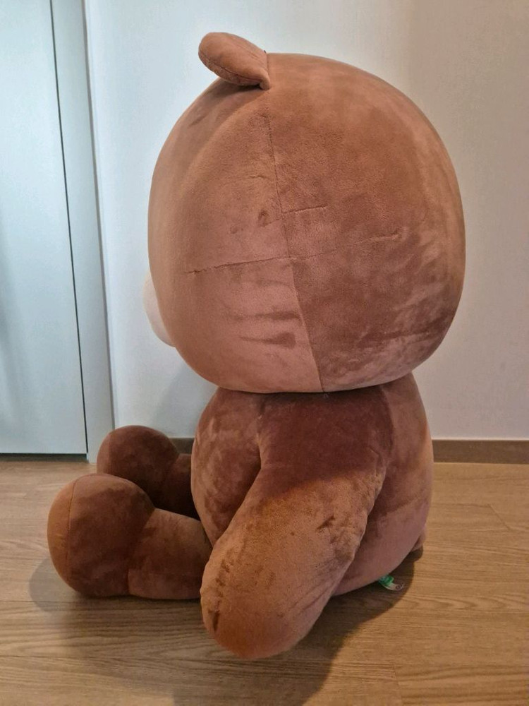 라인프렌즈 브라운 대형 곰인형, 110cm 사이즈--1