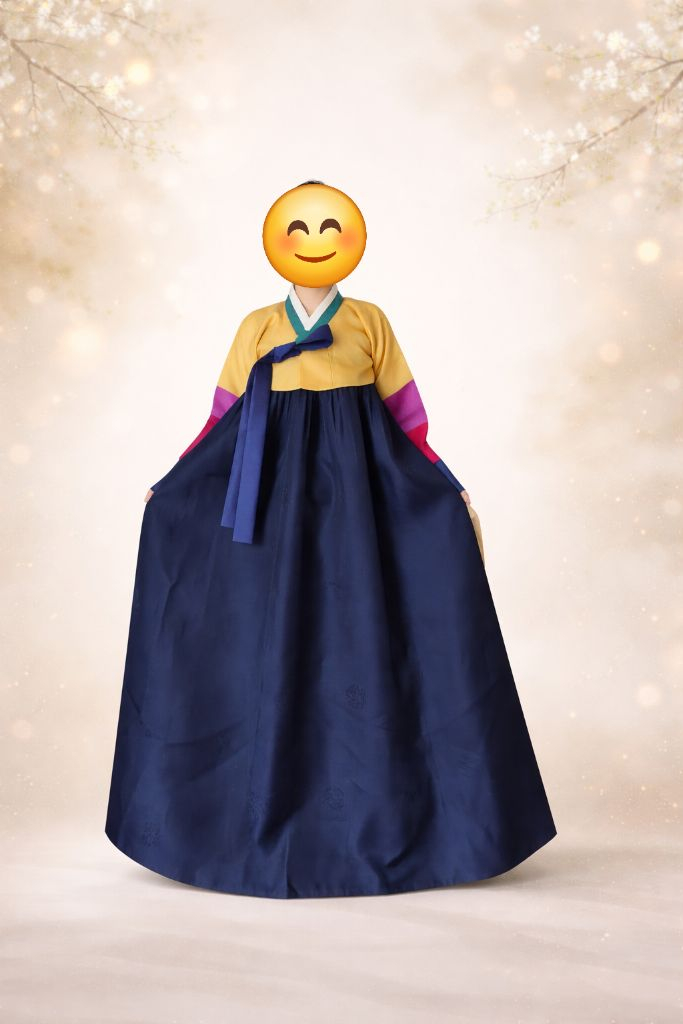 한복 세트. 사이즈 66--1