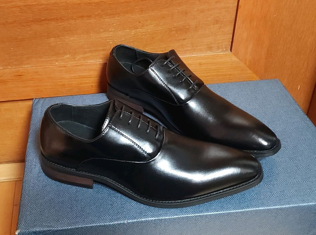 새상품 천연 가죽 구두 로퍼 265 소가죽 운동화--2