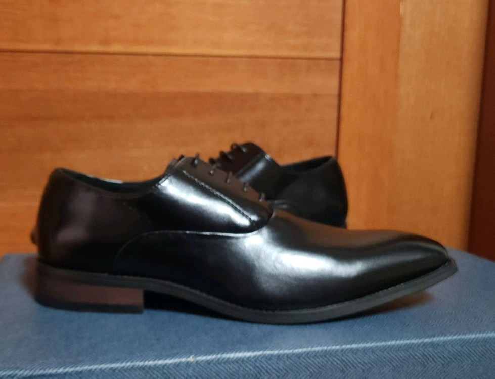 새상품 천연 가죽 구두 로퍼 265 소가죽 운동화--5