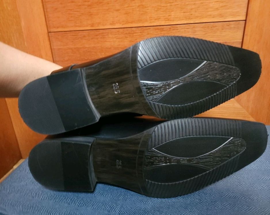 새상품 천연 가죽 구두 로퍼 265 270 소가죽 운동화--4