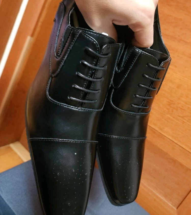 새상품 천연 가죽 구두 로퍼 265 270 소가죽 운동화--5