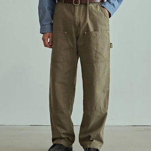 유니폼브릿지 더블니 워크팬츠 세이지 그린