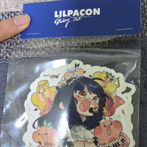 릴파콘 스티커 세트 판매 (이세돌, 이세계아이돌 굿즈) 이미지