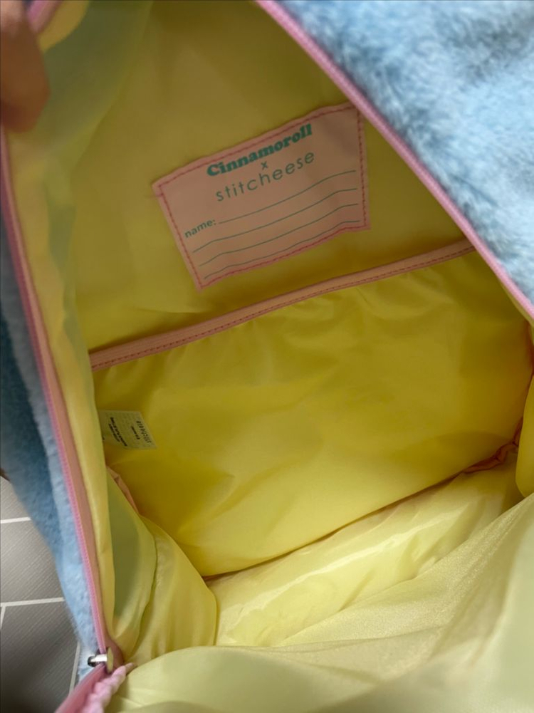 시나모롤 백팩 두가지(스티치즈 시나모롤 백팩 플러스사이즈)--4