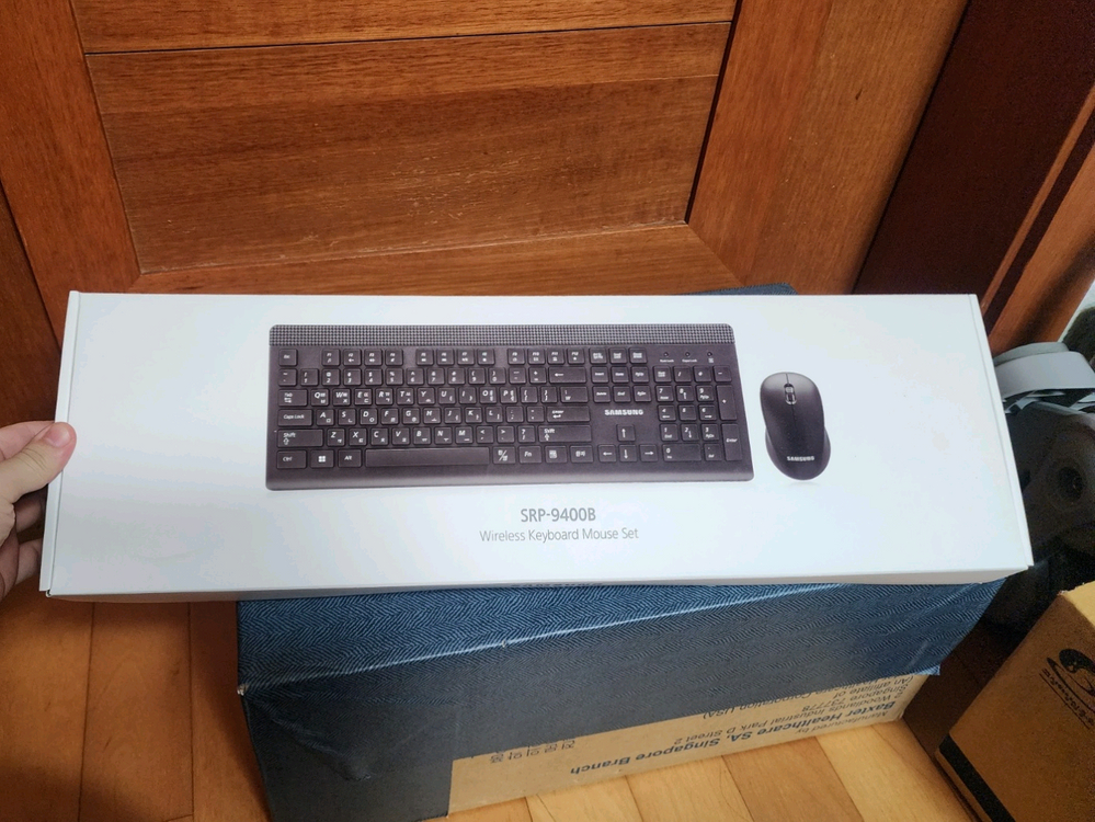 삼성 무선 키보드 마우스 세트 삼성전자 키보드--1