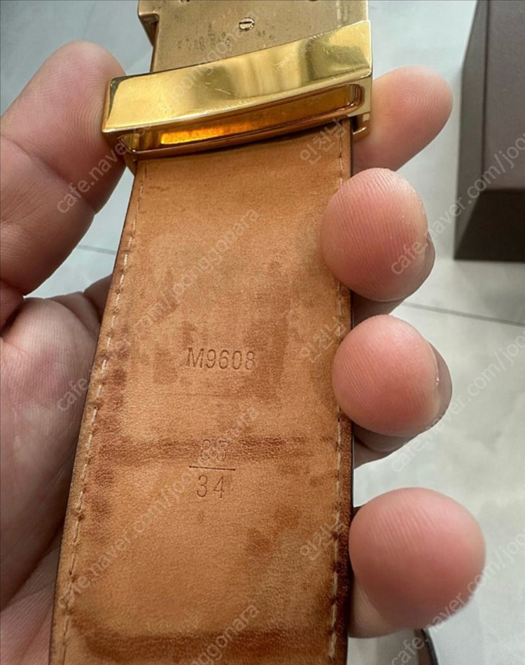 루이비통 정품 벨트--1