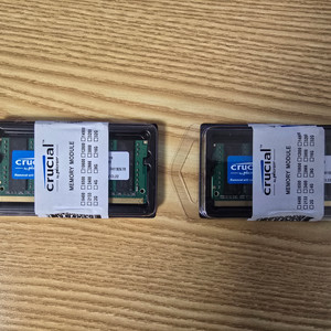 마이크론 크루셜 노트북,미니pc용 DDR4 메모리 16GB 2개 =32GB